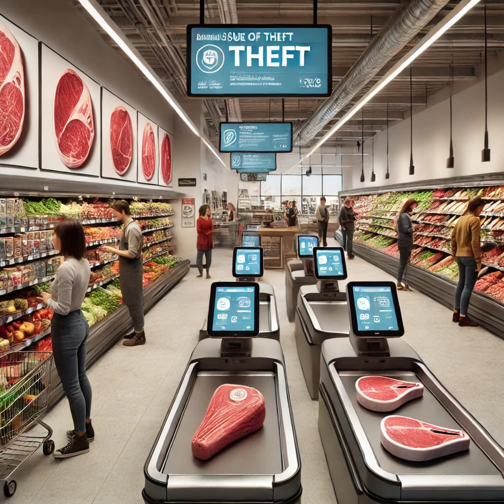 self-scanning in Swedish grocery stores.